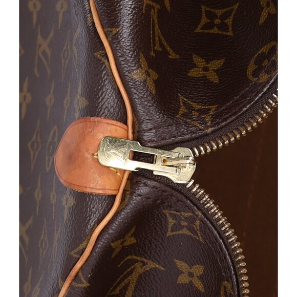 Louis Vuitton Monogram Keepall 45 Travel Boston Bag M41428 Weekender - Picture 14 of 17